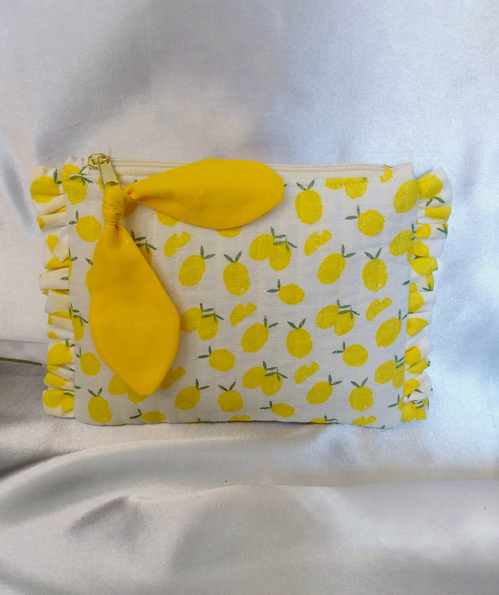 Pochette plate citrons